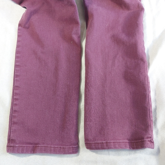 GAP Slim Boyfriend Purple/ Mauve Denim Mid Rise Jeans, 24R - Picture 6 of 7